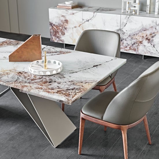 CATTELAN ITALIA TABLE PREMIER CRYSTALART DRIVE