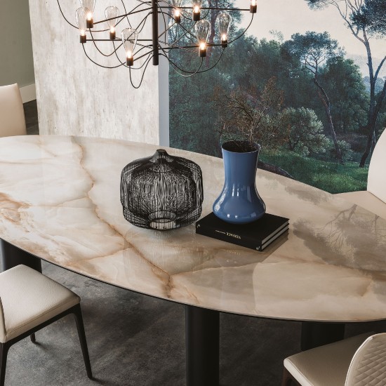 CATTELAN ITALIA ROUND TABLE ROLL KERAMIK