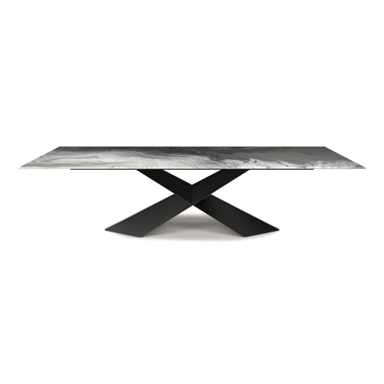 CATTELAN ITALIA TYRON CRYSTALART TABLE