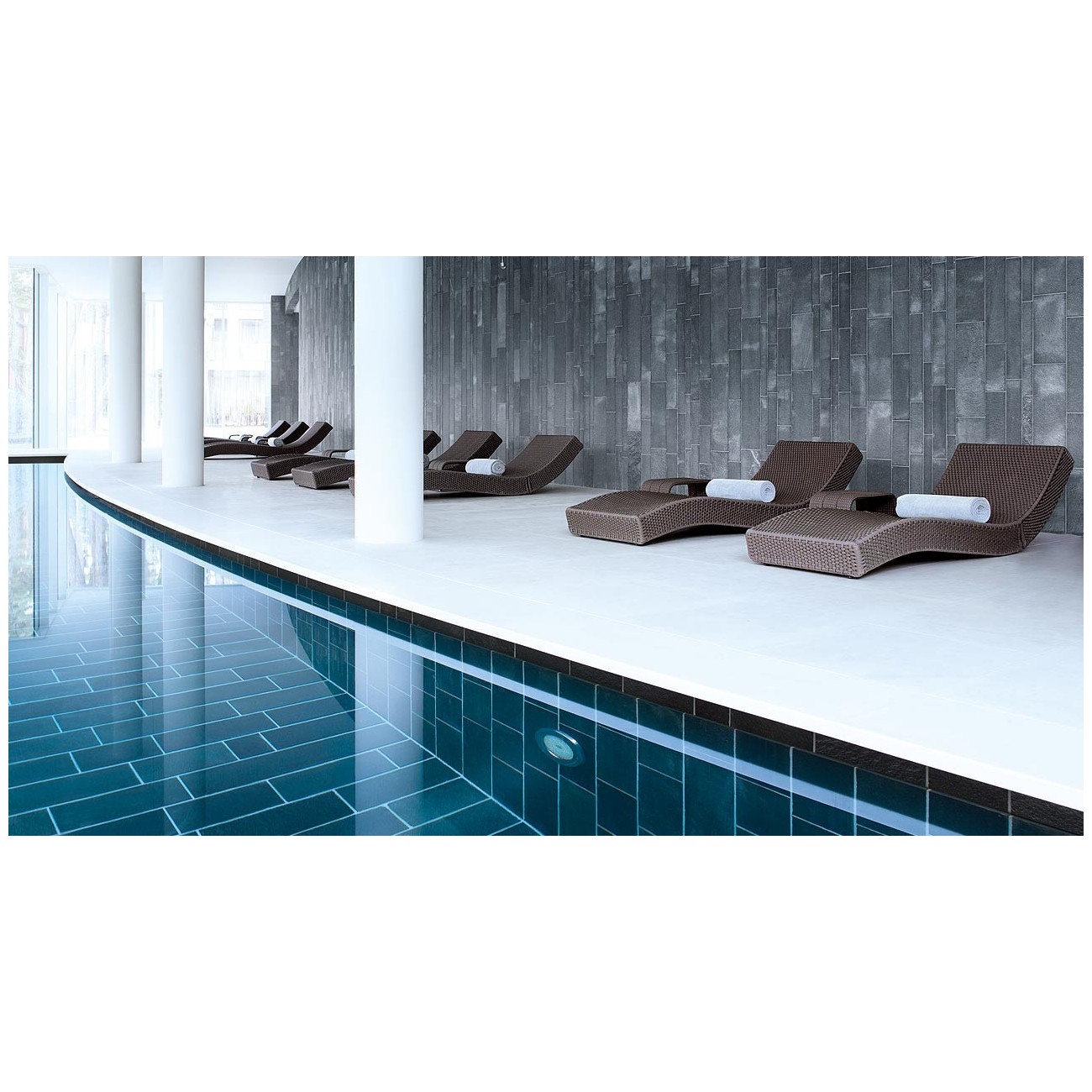 PAOLA LENTI WAVE CHAISE LONGUE OUTDOOR