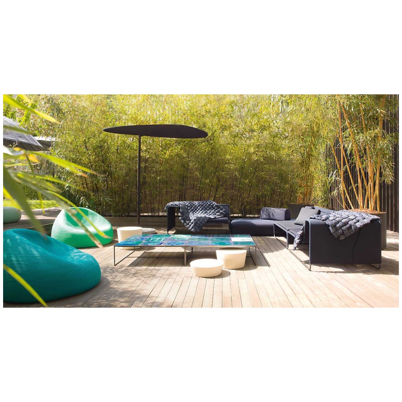PAOLA LENTI ISLAND CANAPÉ OUTDOOR