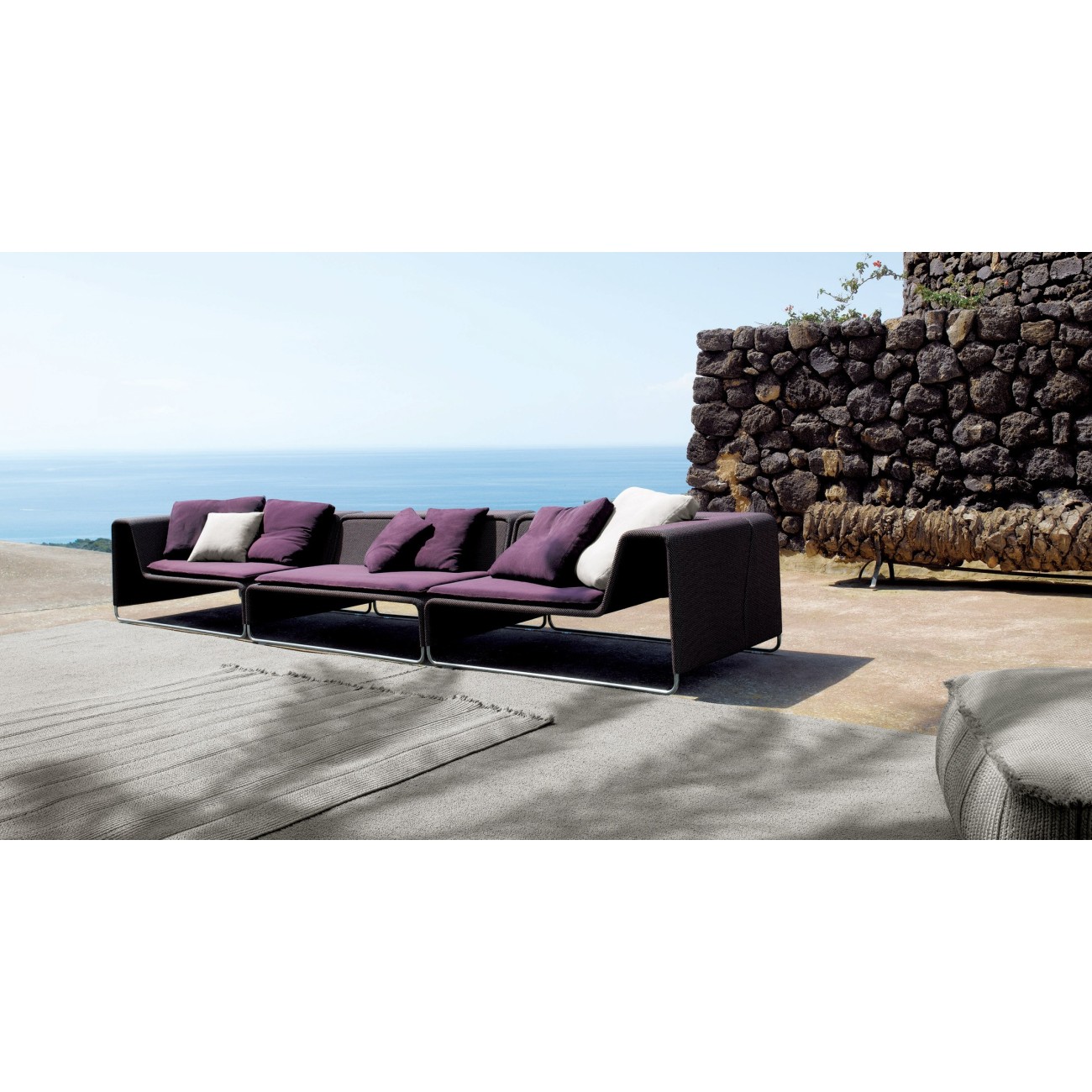PAOLA LENTI ISLAND CANAPÉ OUTDOOR