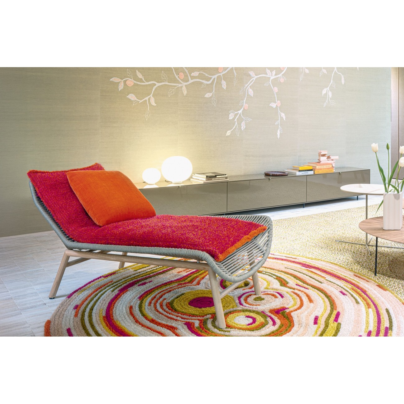 PAOLA LENTI - LAZY CHAIR MÉRIDIENNE