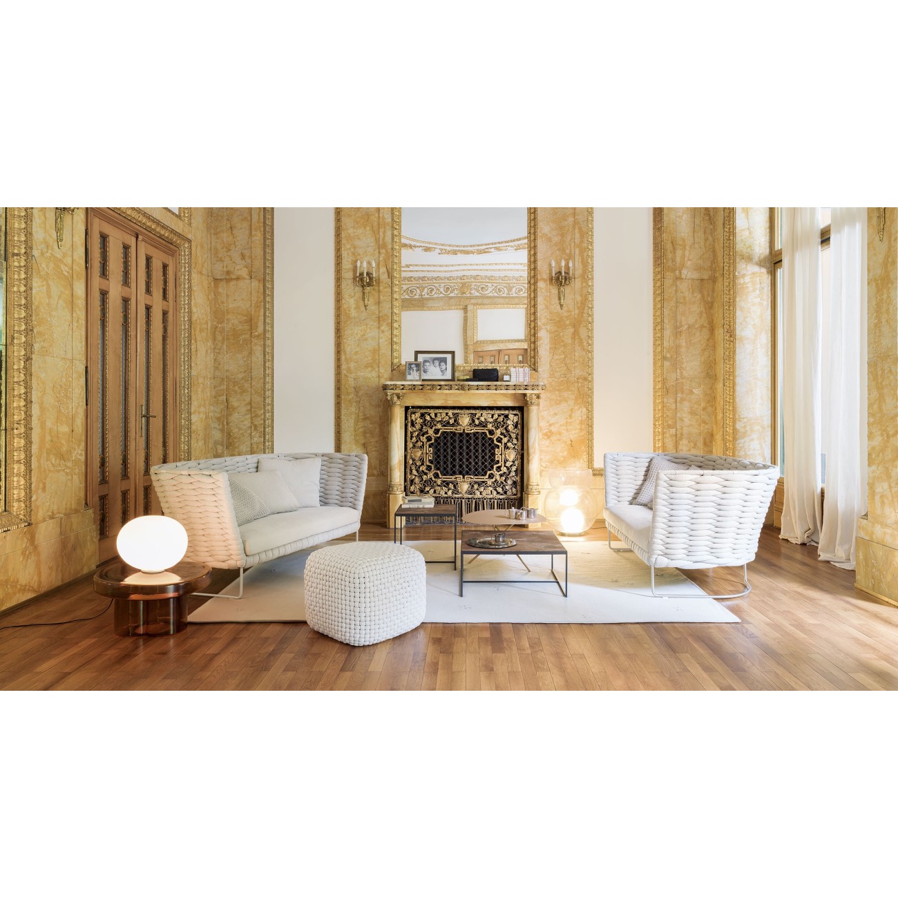 PAOLA LENTI - POUF DUVE