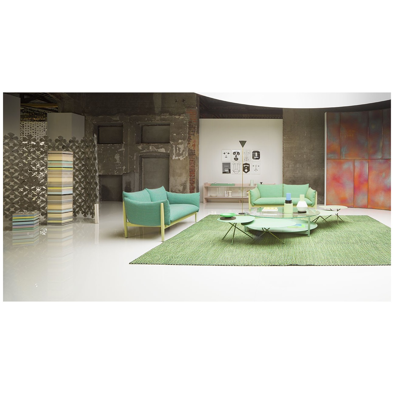 PAOLA LENTI TWEED TAPPETO