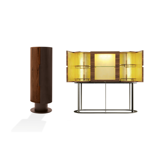 GIORGETTI INO MEUBLE BAR UNE PORTE
