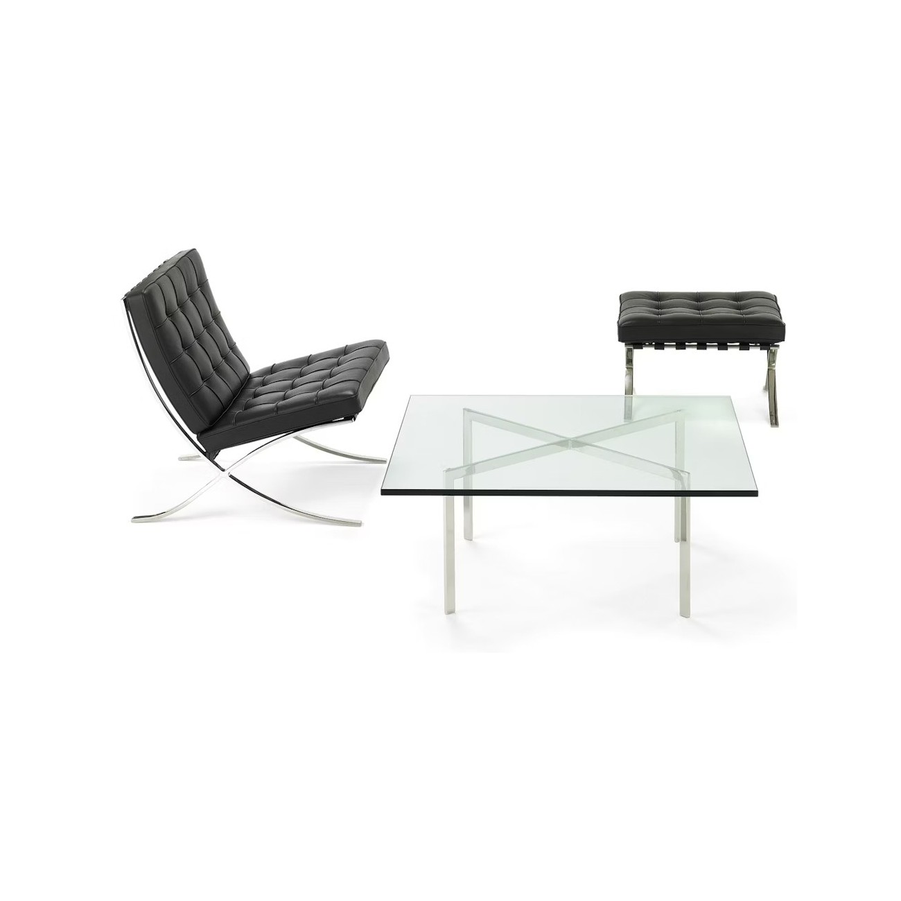 KNOLL BARCELONA TABLE BASSE