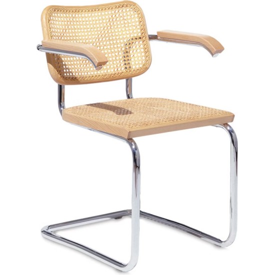 KNOLL CESCA CHAIR WITH ARMREST